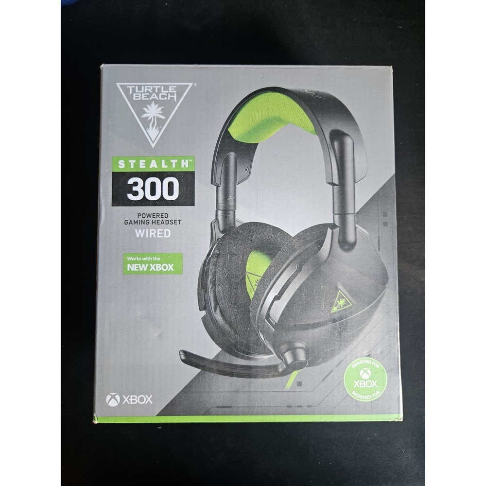 Turtle Beach Stealth 300 Xbox Wired Gaming Headset 3.5mm Mic TBS-2350-01